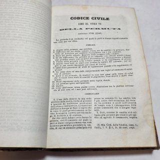 Libro antico Il dritto civile Troplong locazione
