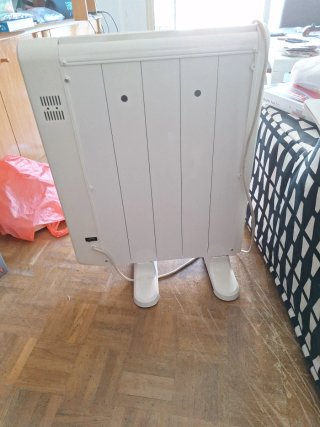 Radiador Eléctrico Blanco
