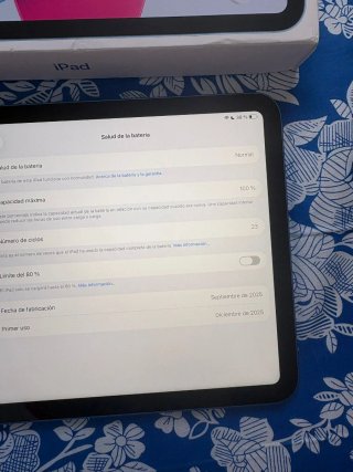 iPad A16 256GB Azul