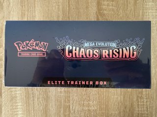 Pokémon ETB Chaos Rising (Inglés) Sellada
