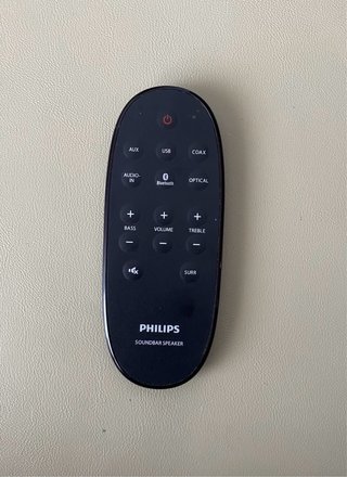 Barra de Sonido Philips Negra