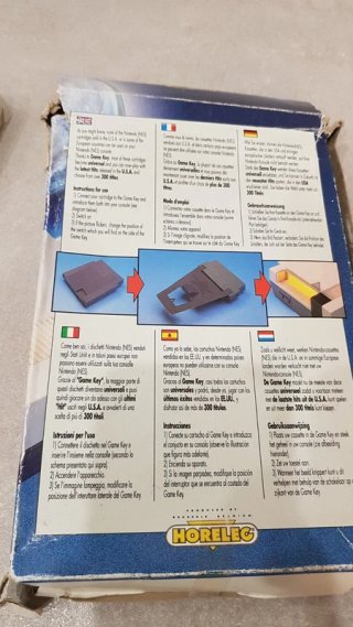 Adattatore Game Key NES Horelec