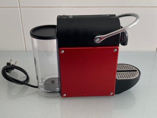 Cafetera Nespresso Delonghi Roja