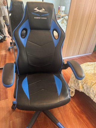 Silla Gaming Negra y Azul