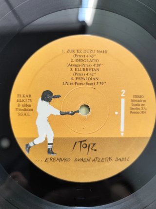 Doble Vinilo Itoiz