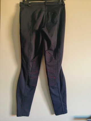 Decathlon Fouganza pantaloni equitazione neri