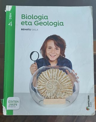 Biologia eta geologia, DBH 4 Egiten Jakin proie...