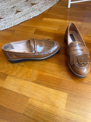 Mocasines de cuero hechos a mano