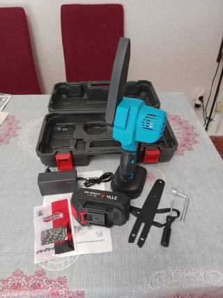 Mini motosierra eléctrica 6 pulgadas 21V