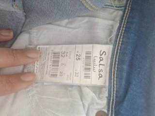 Pantalón vaquero Salsa azul