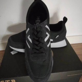 Zapatillas Munich Talla 41 Negras/Azules