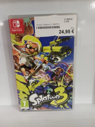 Splatoon 3 - Nintendo Switch