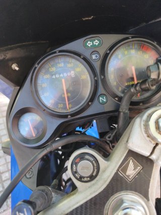 Honda CBR 125R Azul.