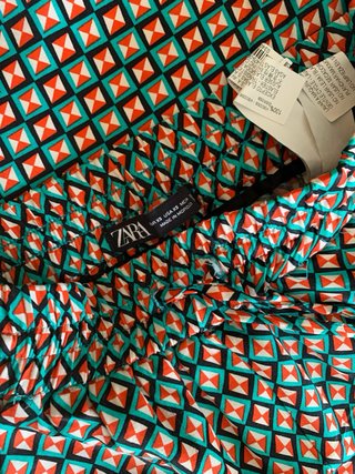 Conjunto de Zara estampado