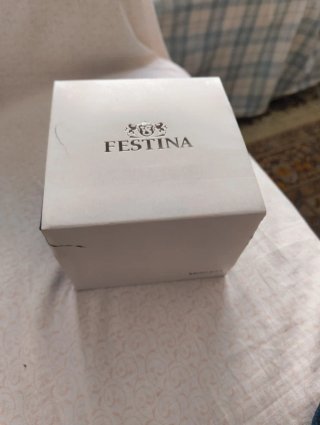 Reloj Festina Cronógrafo Azul y Dorado