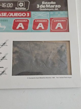 Memorabilia Mondiali Calcio Messico 86