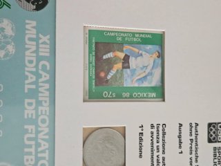Memorabilia Mondiali Calcio Messico 86