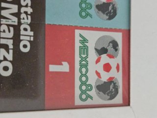 Memorabilia Mondiali Calcio Messico 86
