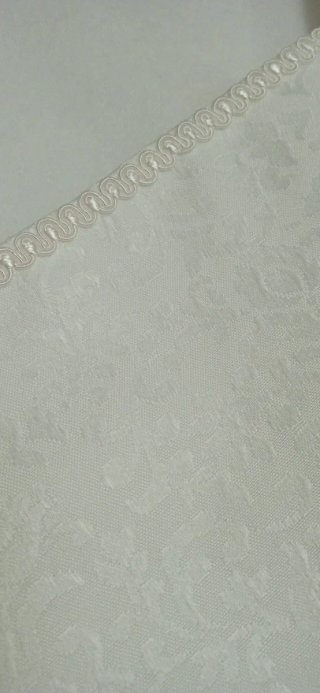 Pañolón Fallera Niña Blanco Media Luna 1'50 x 0'48