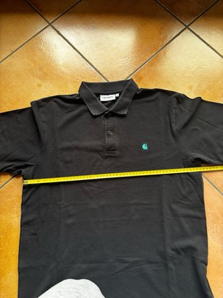 Carhartt WIP Polo Black | Streetwear vintage M
