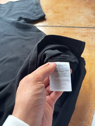 Carhartt WIP Polo Black | Streetwear vintage M