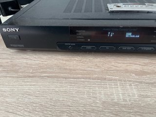 Amplificador Sony Negro/Plateado