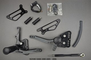 Estriberas retrasadas SUZUKI GSXR 1000 2005 - 2006