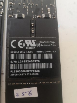 SSD para MACBOOK 256GB MZ-DPC2560/A2 APPLE