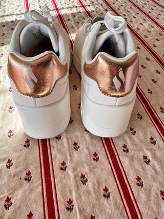 Skechers Fashion Fit Scarpe Donna Bianche Oro