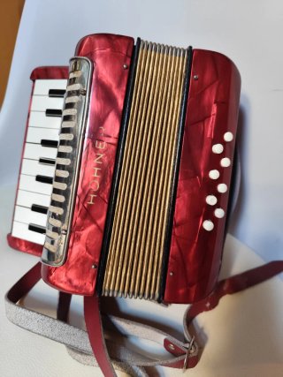 Acordeón Hohner Mignon I Rojo