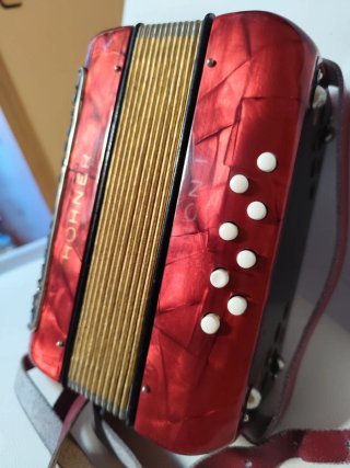 Acordeón Hohner Mignon I Rojo