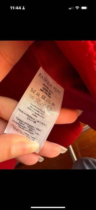 Cappotto Patrizia Pepe rosso
