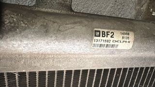 RADIADOR AIRE CONDENSADOR OPEL ZAFIRA B 1.9 CDTI