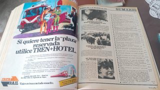 Revistas Triunfo encuadernadas 1976 a 1978