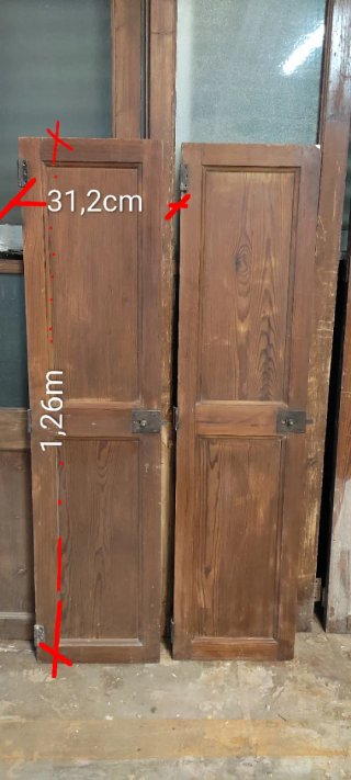 Portillones mallorquines de madera