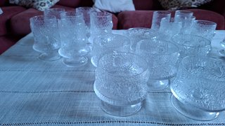 Set Bicchieri e Coppette Vintage Scandinave