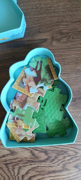Puzzle Djeco Los Tres Cerditos 24 piezas