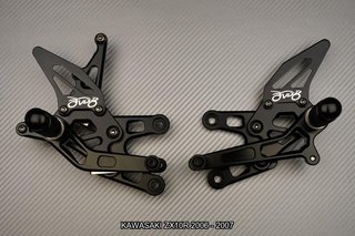 Estriberas retrasadas KAWASAKI ZX10R 2006 - 2007