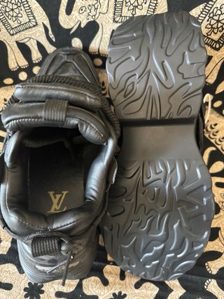 Sneakers Louis Vuitton Nere e Oro