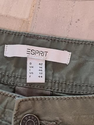 Pantalón caqui de algodón