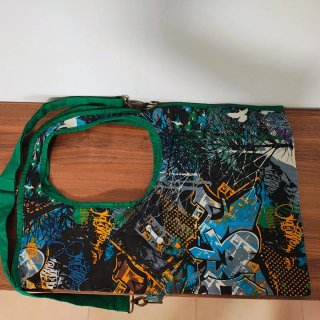Bolso colorido estilo graffiti Animated closed NY