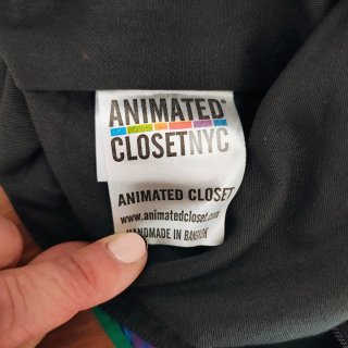 Bolso colorido estilo graffiti Animated closed NY