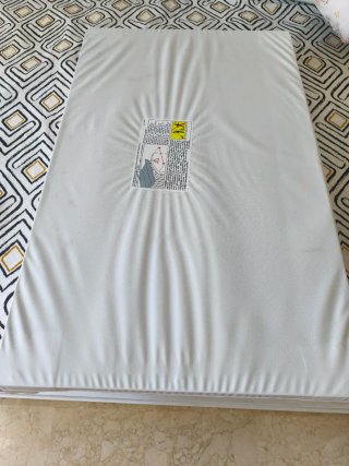 Cambiador de bebé con fundas