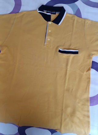 Polo Pierre Cardin Amarillo Hombre