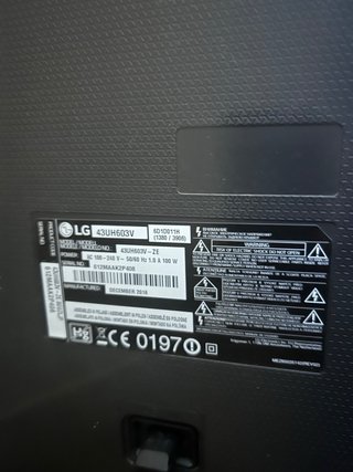 TV LG 43"