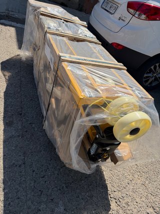 Transpaleta Manual Acero 2500kg Ayerbe