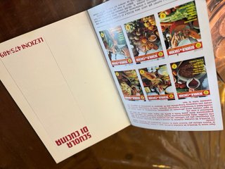 Set 10 Libri Cucina Scuola di Cucina