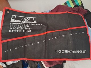 Estuche profesional para llaves combinadas