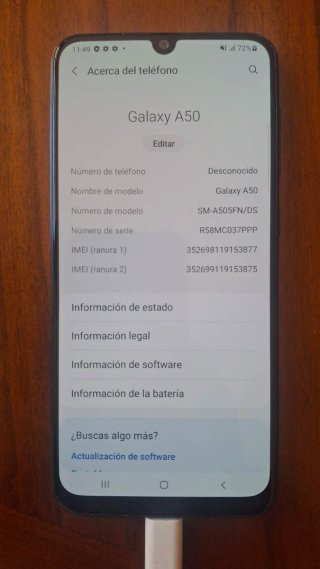Samsung Galaxy A50