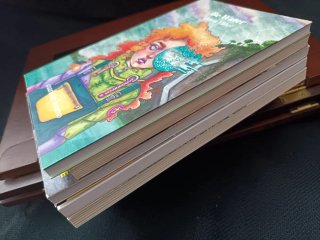 Lote 5 libros xuvenís en galego